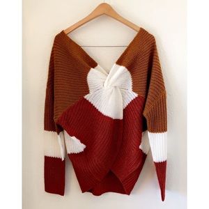 Long Sleeve Loose Knitted Sweater